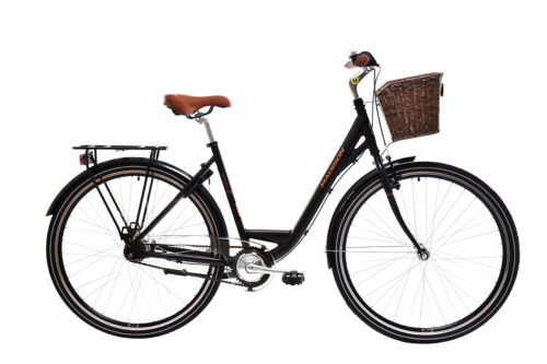 Madison Monaco musta polkupyörä sivulta