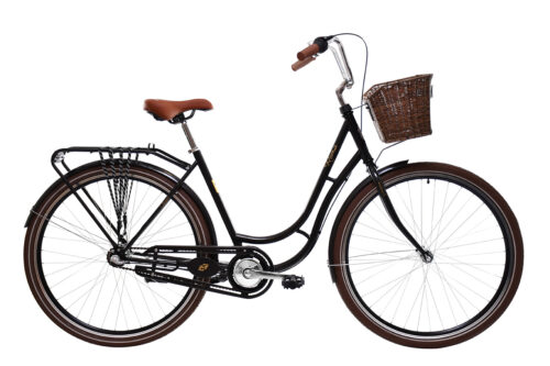 Madison Roma musta polkupyörä sivulta